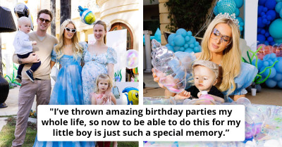 Paris Hilton And Carter Reum Celebrate Son Phoenix's First Birthday With A "Sliving Under The Sea" Themed Party