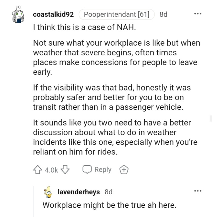 Here are what other Redditors thought about the story