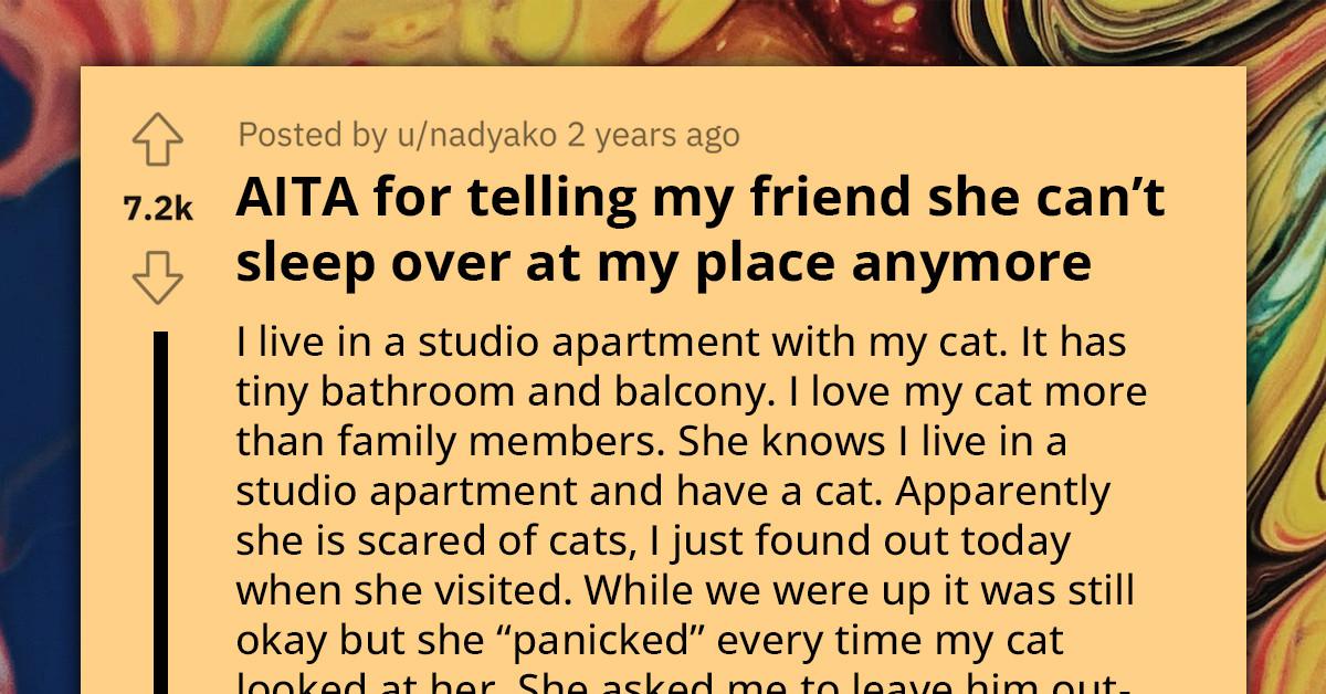 Woman Bans Cat-Hating Friend From Sleepovers, Sparks Uproar In Their Friend Circle