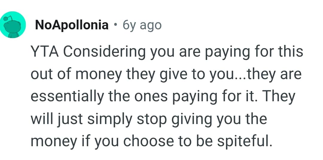 They are essentially the ones paying for it