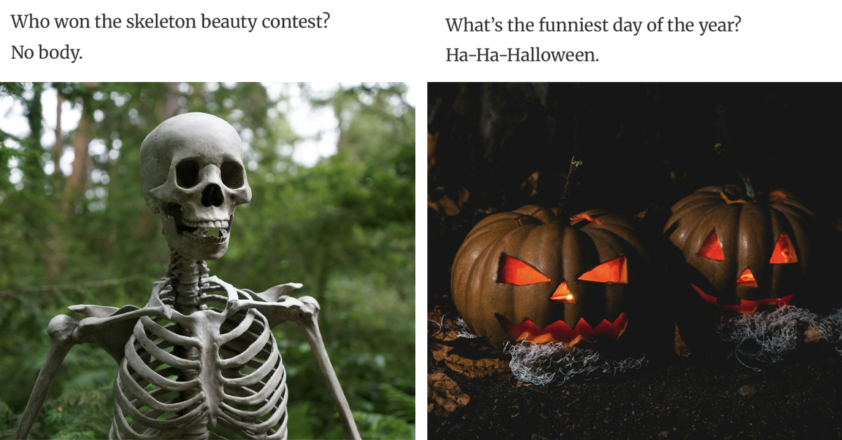 The Battle for Best Halloween Dad Joke Is ON