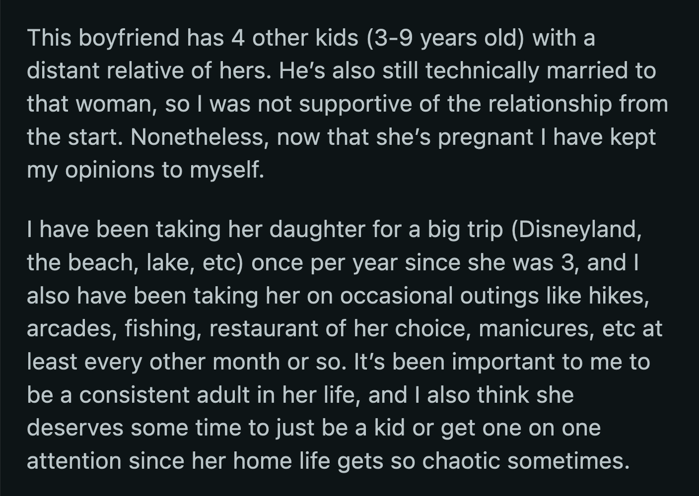 She has been dodging and ignoring her best friend's hints, but OP knows it is only a matter of time before her best friend stops hinting and outright asks her.