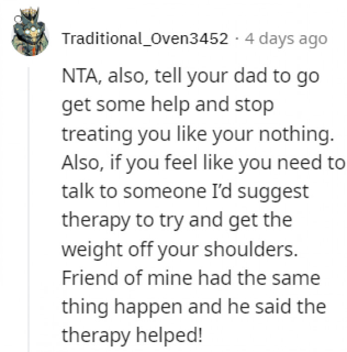 No shame in getting therapy