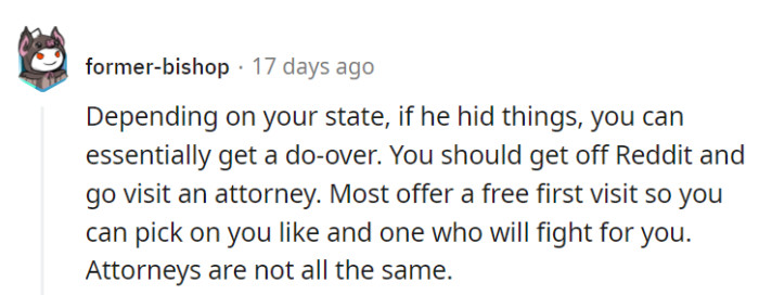 Swap Reddit for a lawyer hunt!