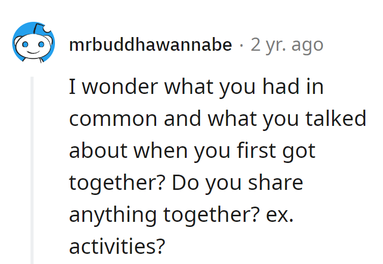 Guess shared interests have an expiration date!