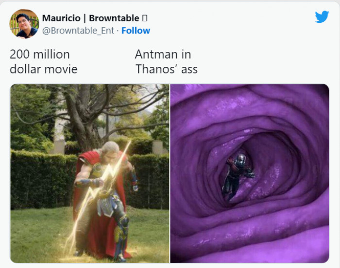 Similar effort, similar result.