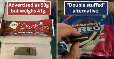 18 "Shrinkflation" Cases That Are So Annoying People Had To Share Them Online
