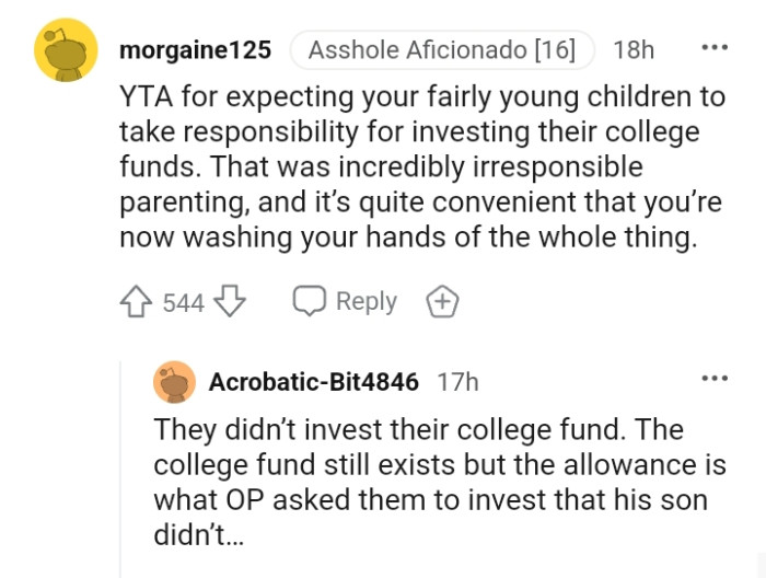 That was incredibly irresponsible parenting