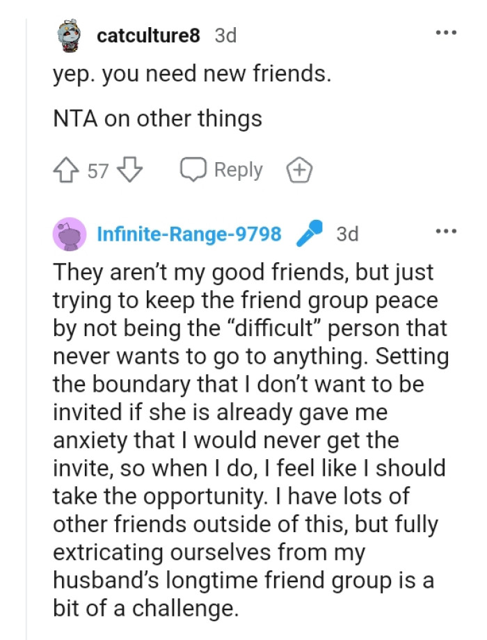 Here are some of the most upvoted comments from other Redditors in response to the story above