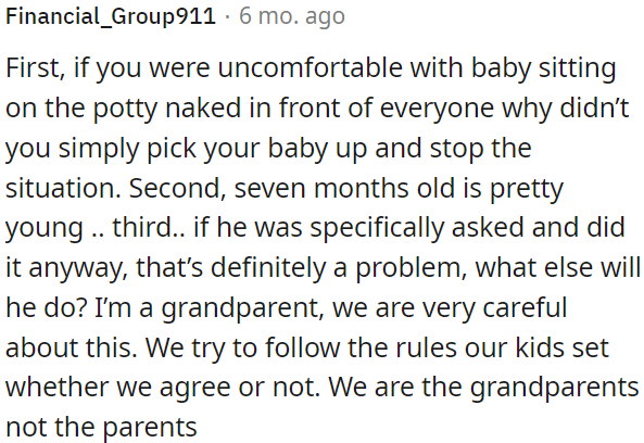 OP should intervene if she is uncomfortable.