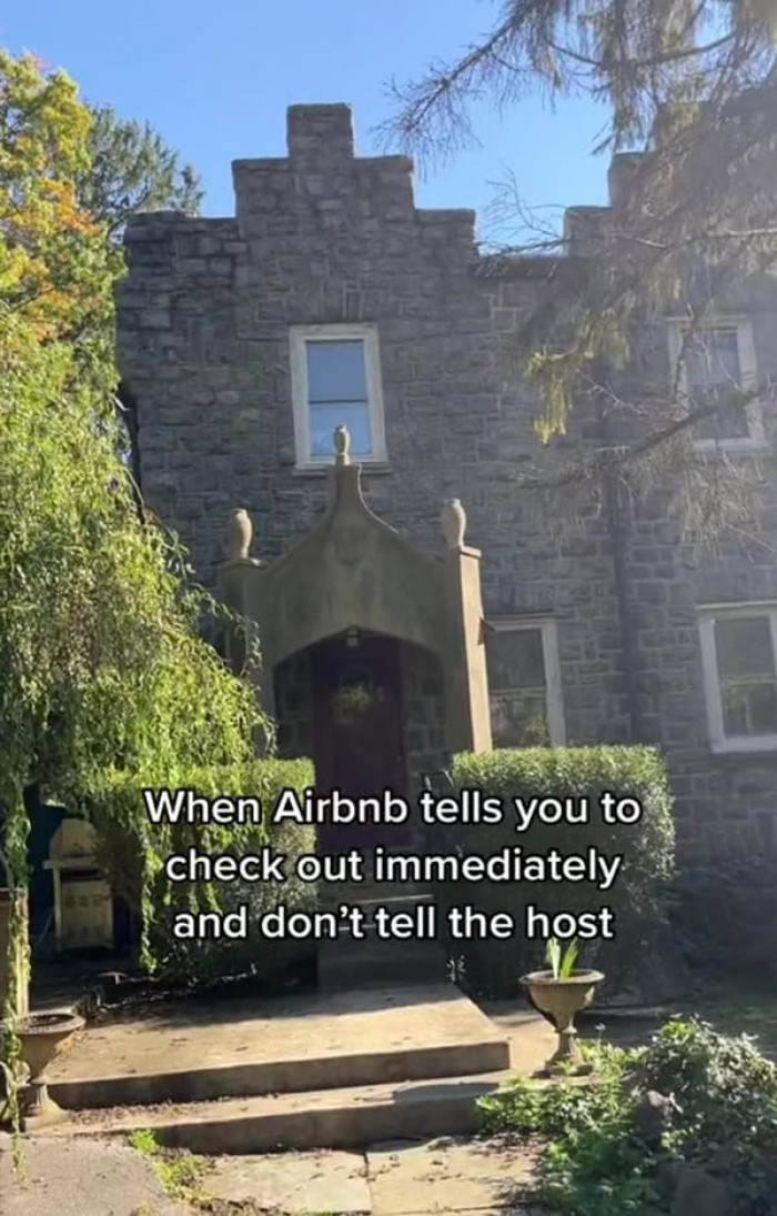 Airbnb kept sending them messages overnight