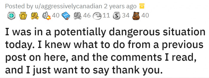 1. The original post: