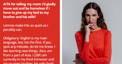 Mother Plays Favorites By Asking Her Pregnant Daughter To Give Up Her Bed For Her Son's Family