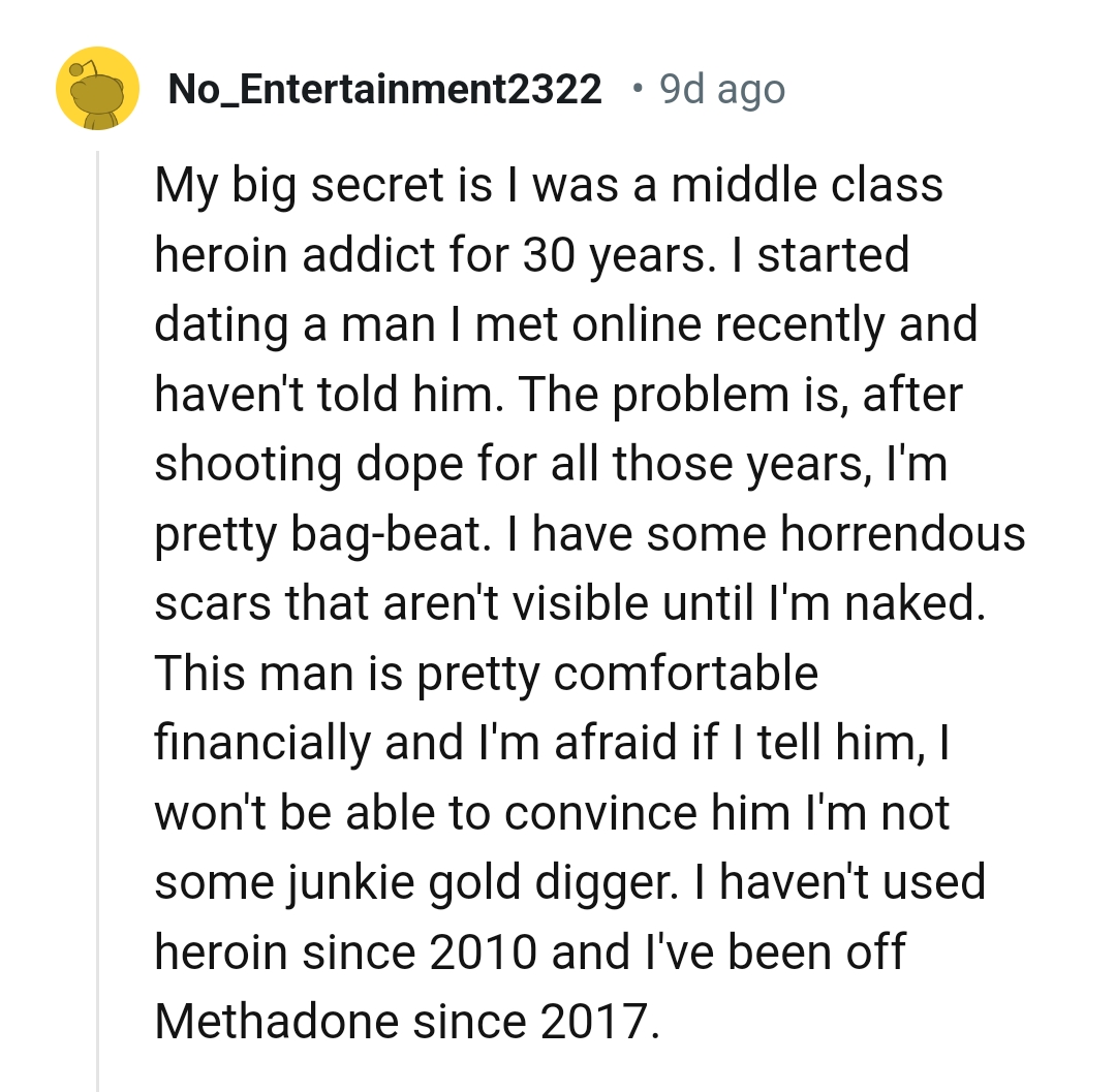 22. Being pretty comfortable financially