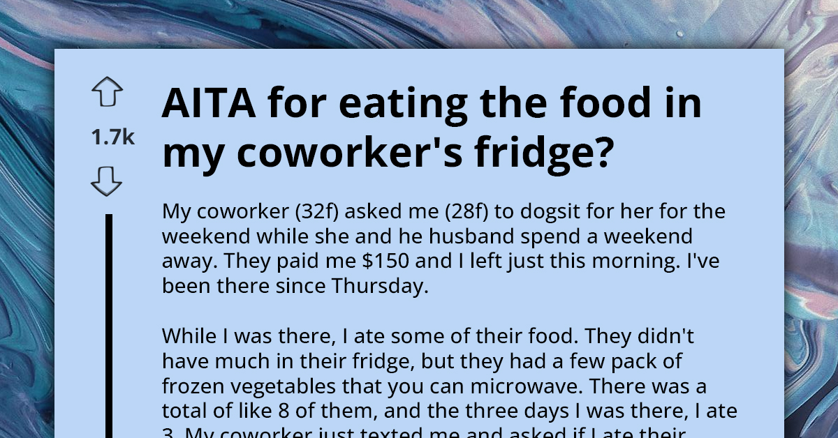 Cheapskate Dog Owner Gets Angry At Stay-In Pet Sitter For Eating Three Packs Of Vegetables During Three-Day Job, Wants $50 Back