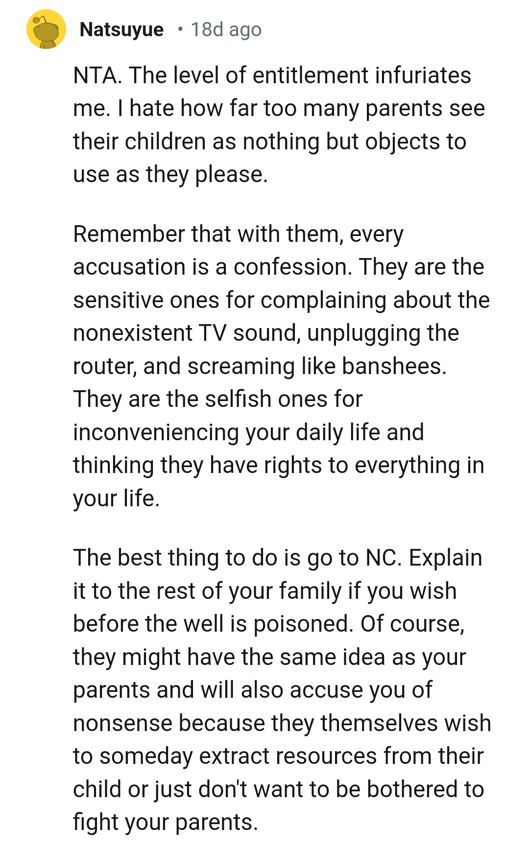 They are the sensitive ones