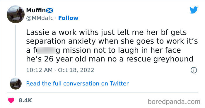 8. He Isnae A Dug, Moira