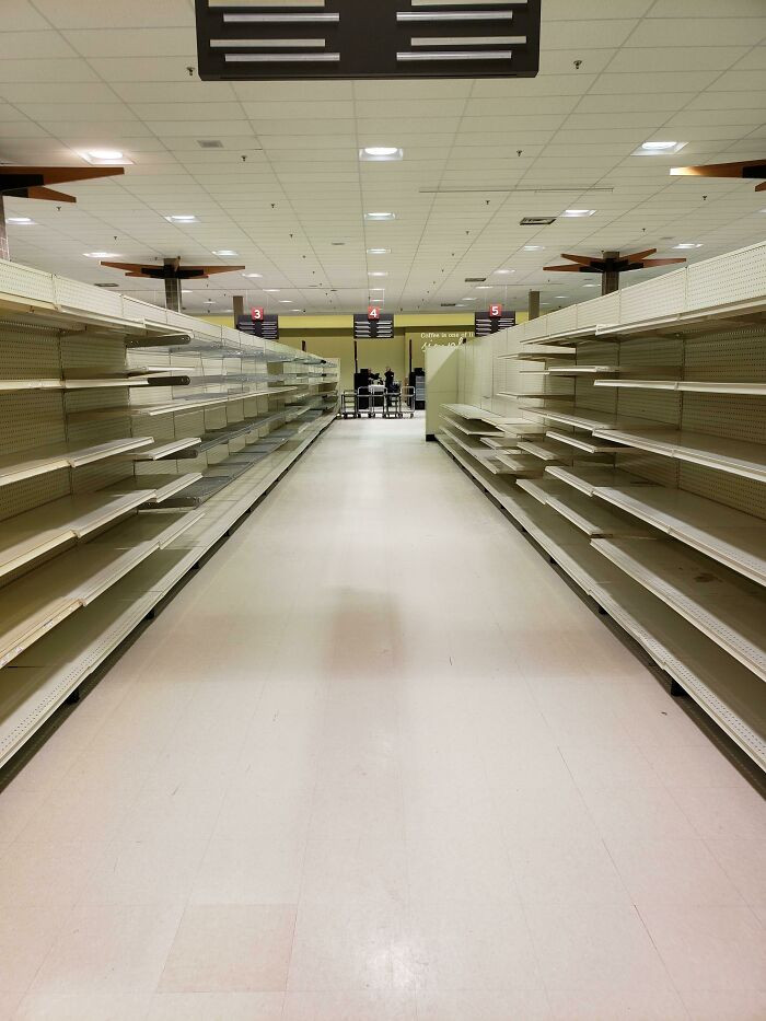 "Closing Day Of A Grocery Store"