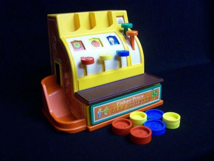 15. Fisher Price Cash Register