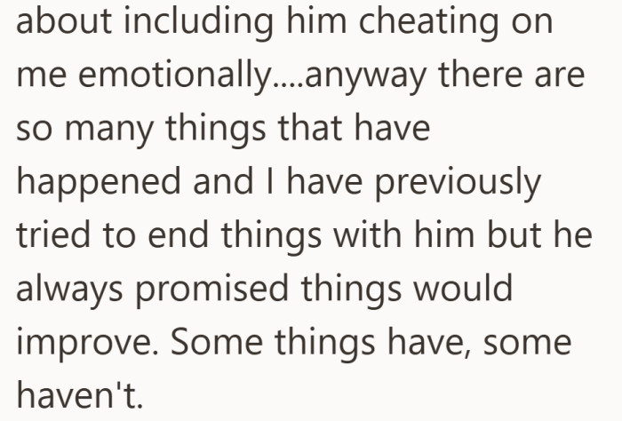 Years of hurt, a history of second chances, and progress that feels incomplete.
