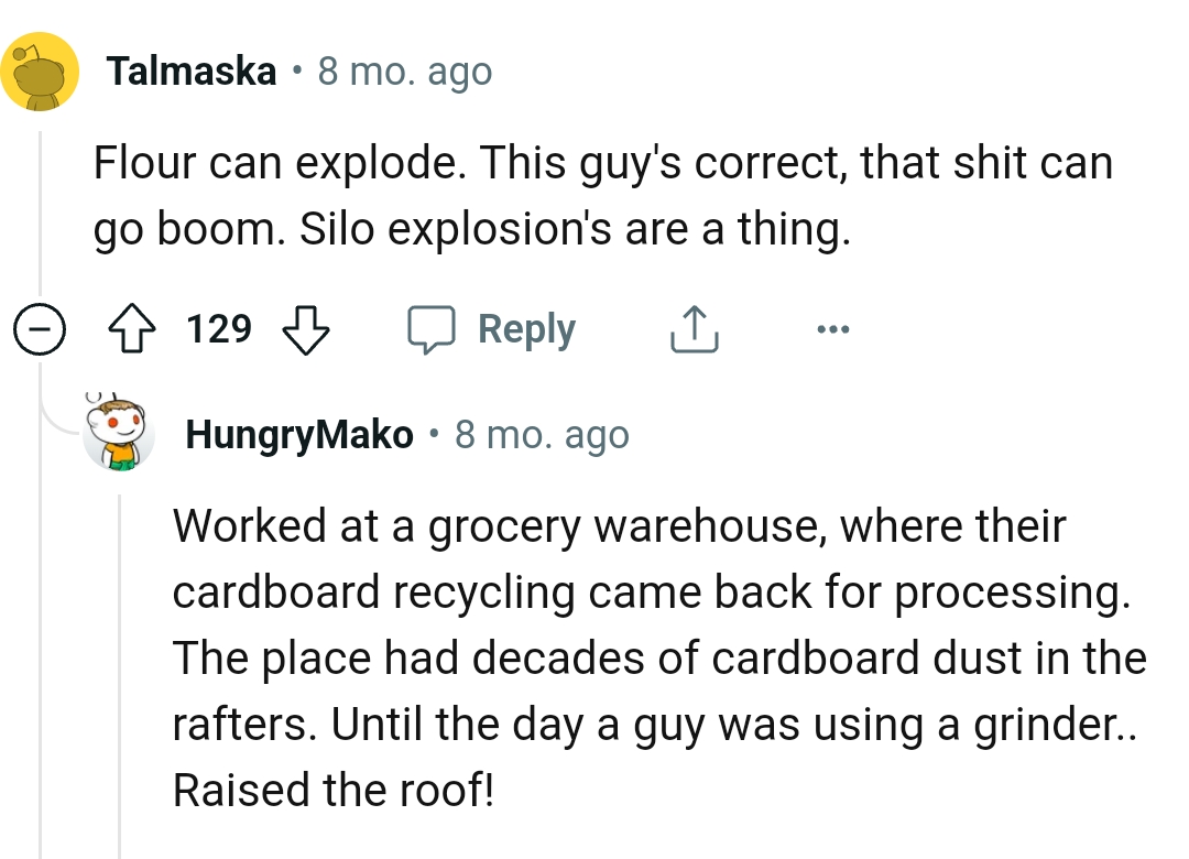 Silo Explosions Are a Thing, and the OP Did the Right Thing