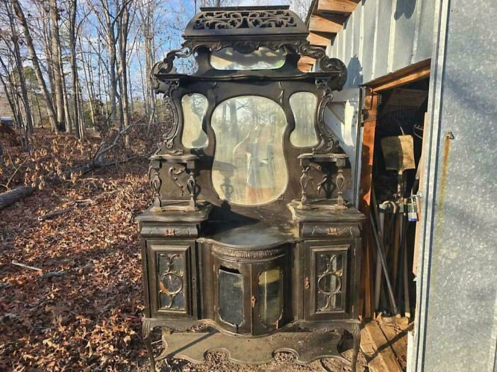 I Found This After Buying My Childhood Home And Grandparents Had Stored In Shed. Really Not Sure What It's Called Or If It Holds Any Value