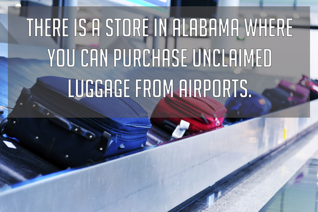 4. If you don't claim your luggage, it gets sold