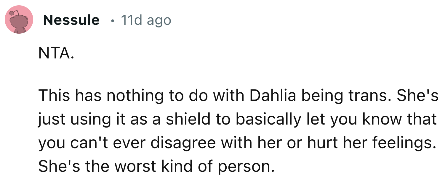 OP's Sister Is Using This Situation to Win Arguments