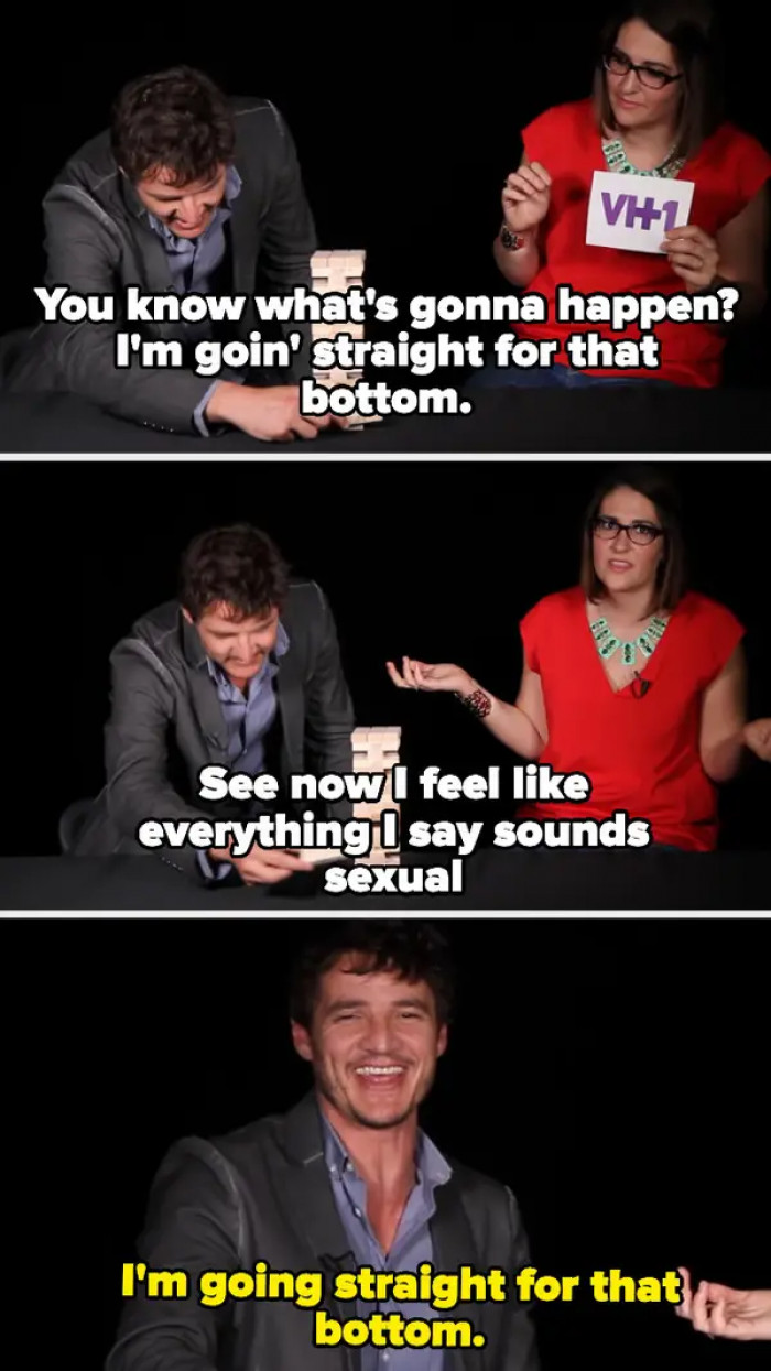 18. When he knew exactly what he meant when he said this about Jenga