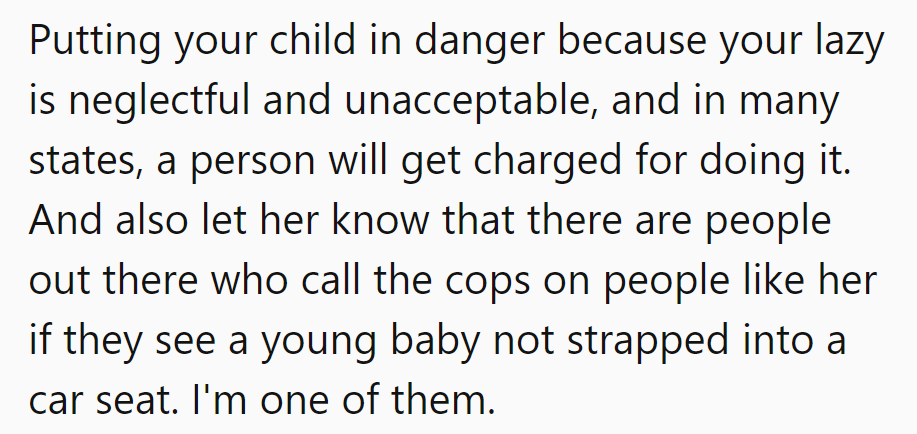 Safety shortcuts lead to detours in court. Buckle up for responsibility, not laziness!