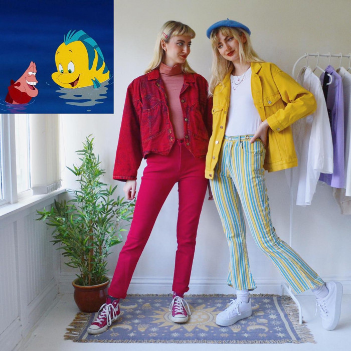 23. Sebastian and Flounder from The Little Mermaid