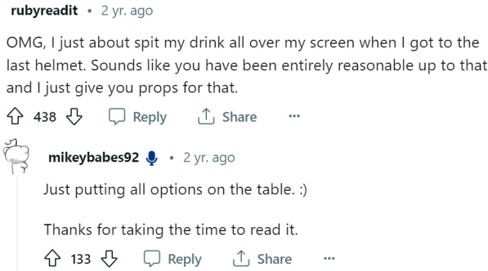 Sounds like OP was entirely reasonable