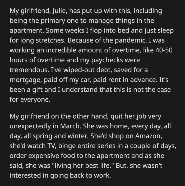 She got upset when Chadwick Boseman's death was announced. She was upset over the death of a celebrity she never met, whose movies she never watched.
