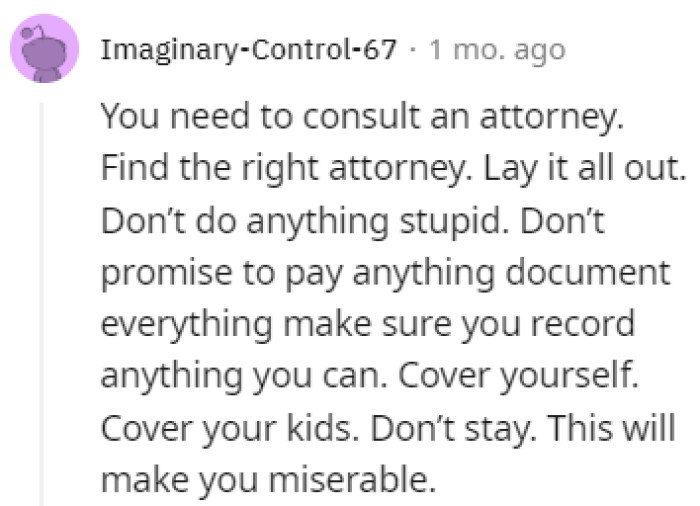 Time to find a good attorney