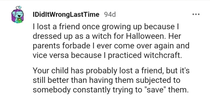 This Redditor shares a short story