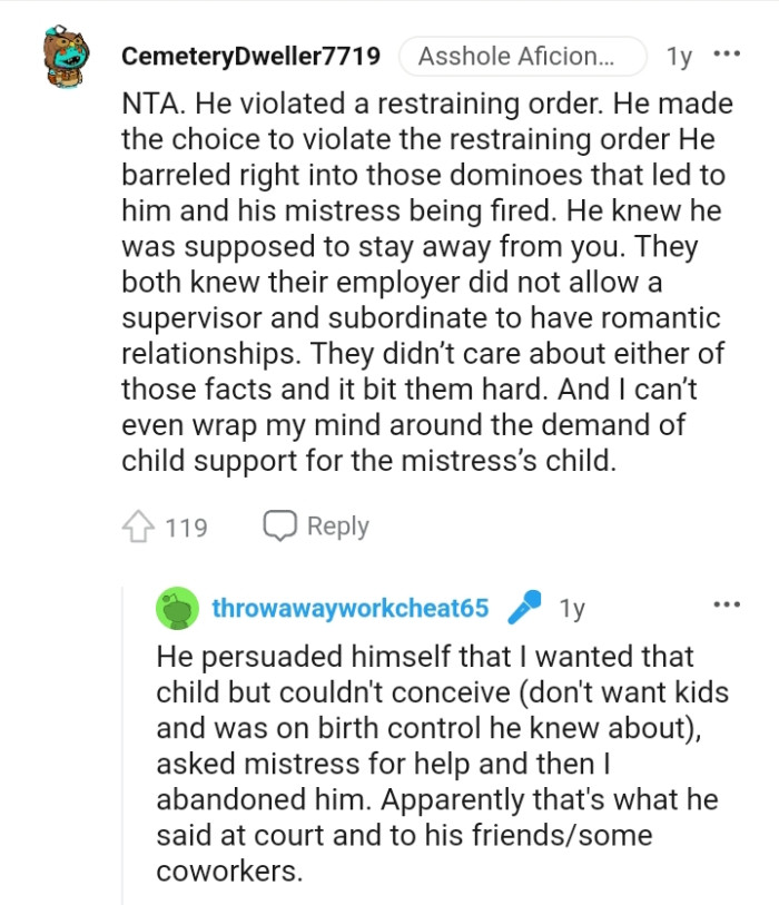 They didn't care about certain things