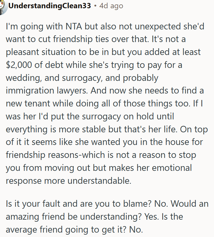 It's not OP's fault.