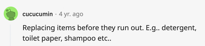 9. The keyword here is ‘before.’