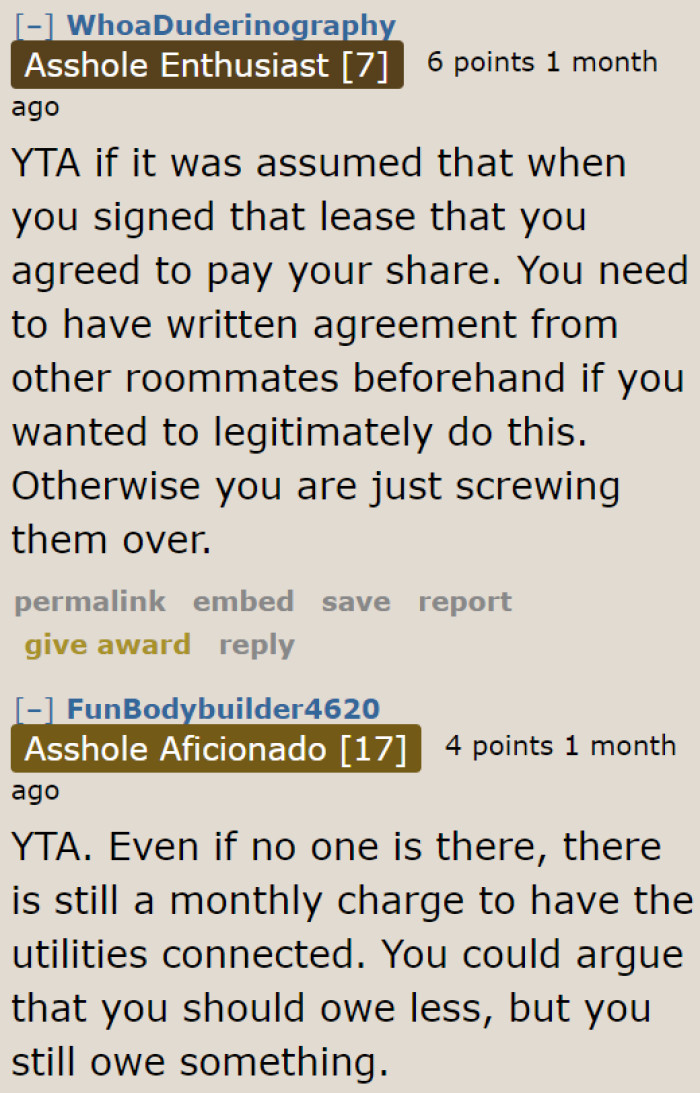 He can't just change the rules just because he's away for a couple of months.