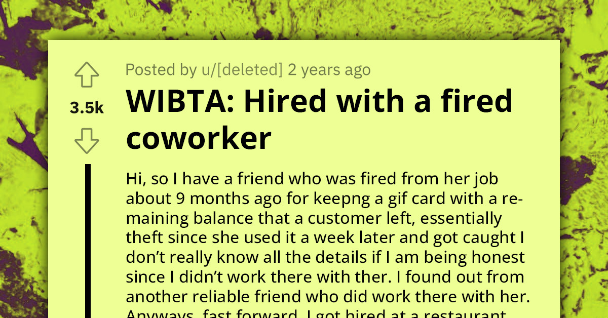 Redditor Contemplates Reporting The Reasons Behind Friend/Coworker's Past Job Termination To New Managers