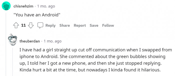 Android users, look away