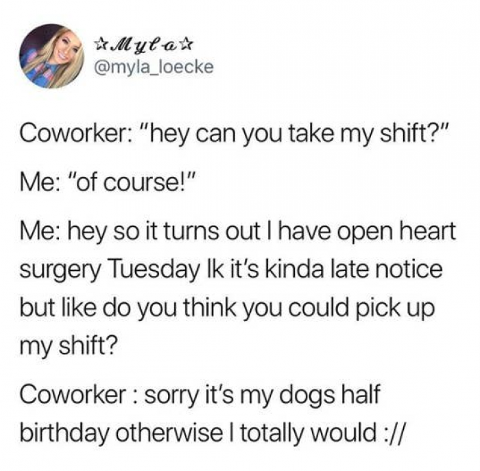 10. What It's Like to Switch Shifts: