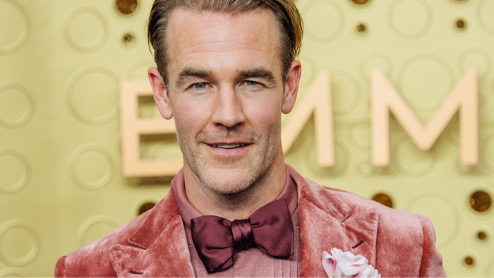 James Van Der Beek with family support during his colorectal cancer journey