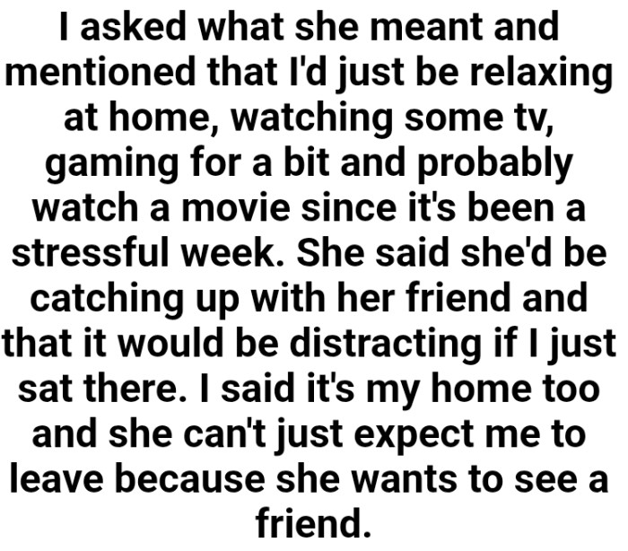 It would be distracting if the OP just sat there