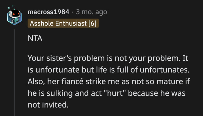 Why can't he sulk and take care of their kids? Can't he multitask?