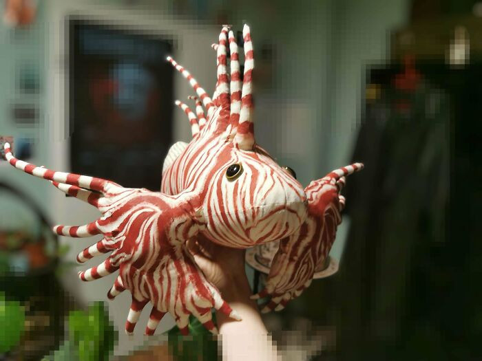 "Lionfish Plush For A Guy I Like"