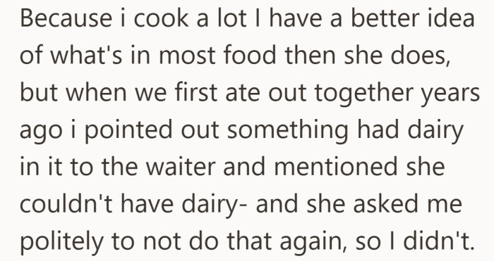 This boundary was already set clearly, and it mattered enough to be remembered.