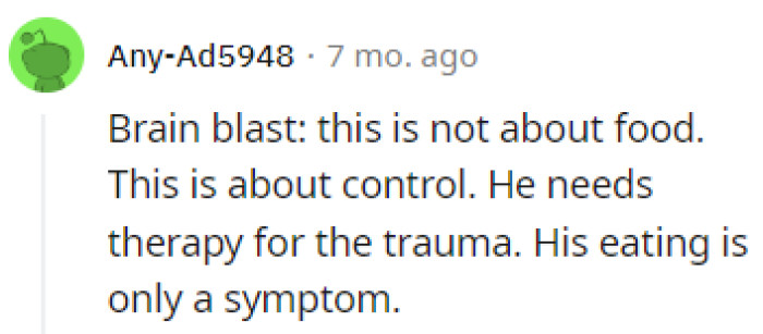 It's not just about food