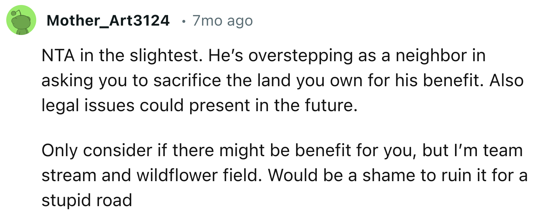 Overstepping Boundaries As A Neighbour