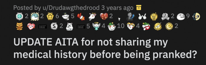 OP Posted an Update a Few Months After His Original Post: